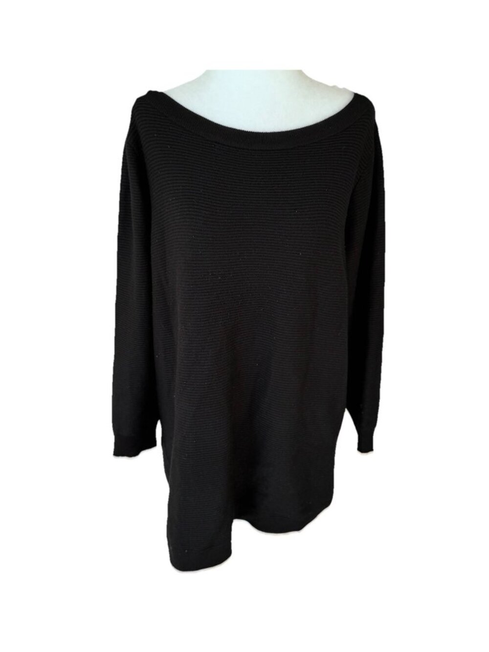 Jones New York Black Sweater Plus Size 1X